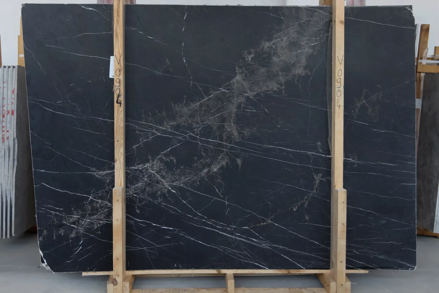 Black Silk Honed Marble