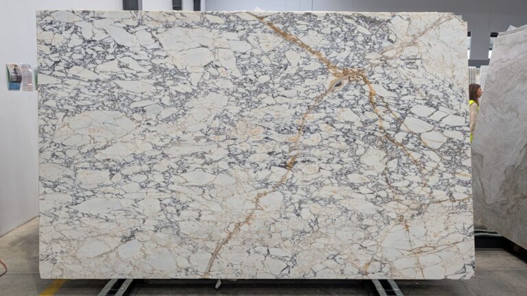 Calacatta Viola Honed Marble Slab