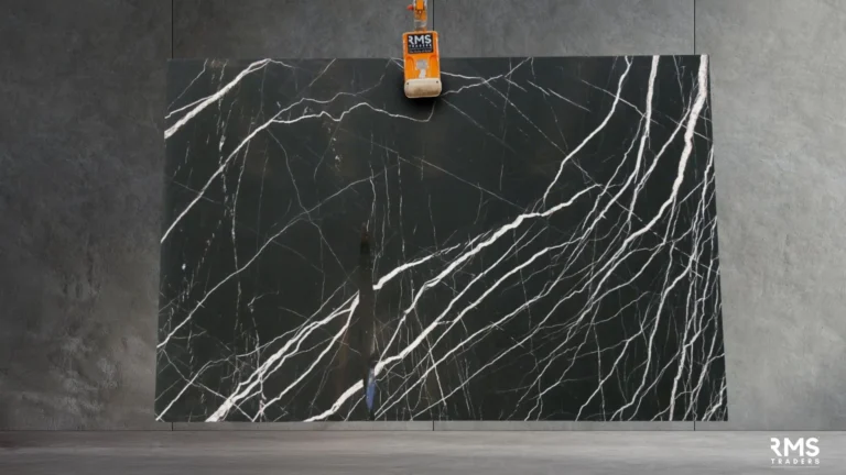 NERO MARQUINA MARBLE SLAB RMS TRADERS NATURAL STONE SUPPLIER MELBOURNE 001 Natural Stone - RMS Traders