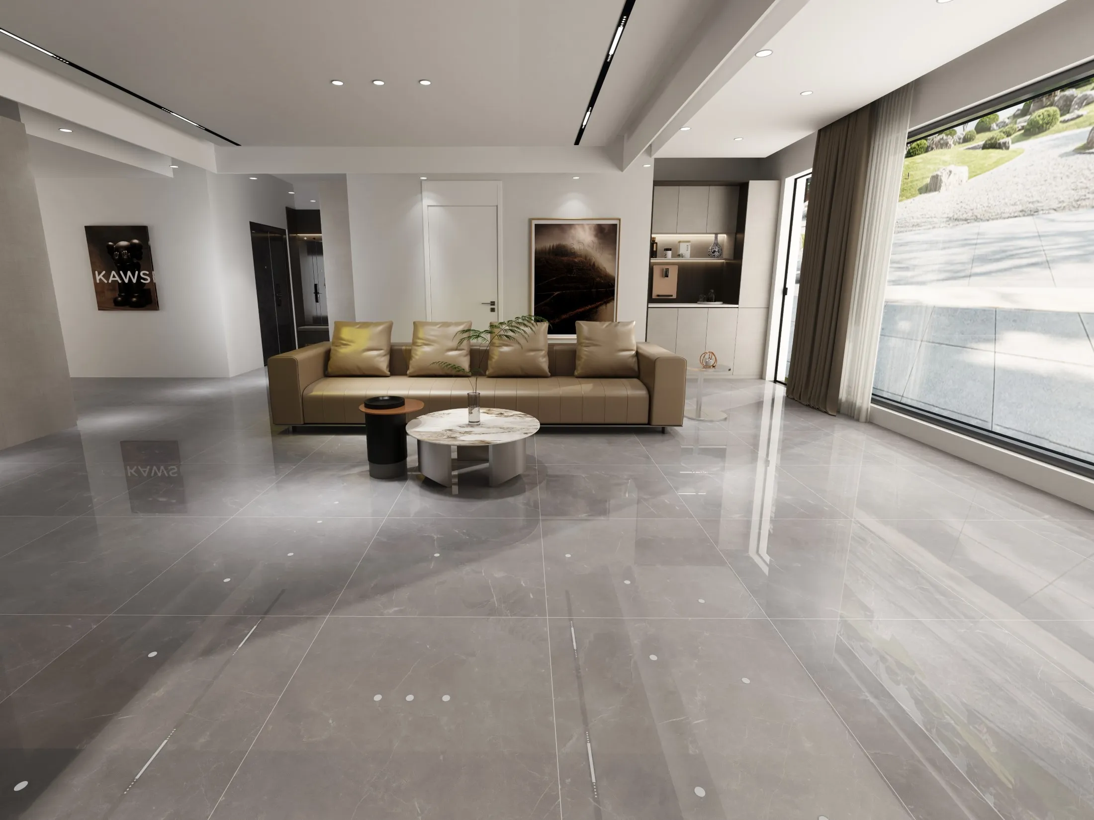 ATHENS GREY MATT PORCELAIN RMS TRADERS NATURAL STONE SUPPLIER MELBOURNE  (5) Natural Stone - RMS Traders