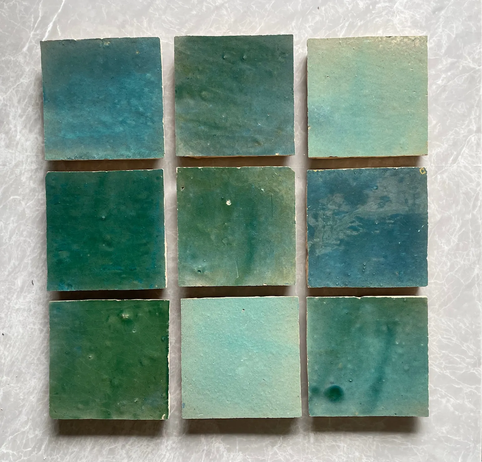 Atlas Blue Green Square