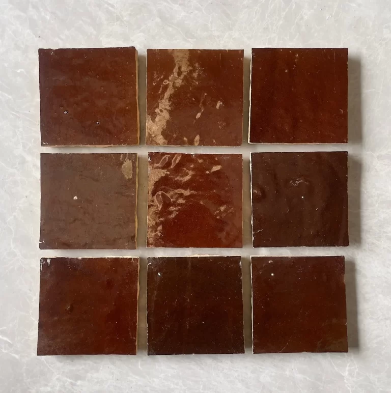 MOROCCAN ZELLIGE CHOCOLATE SQUARE RMS TRADERS NATURAL STONE SUPPLIER MELBOURNE 001 Natural Stone - RMS Traders