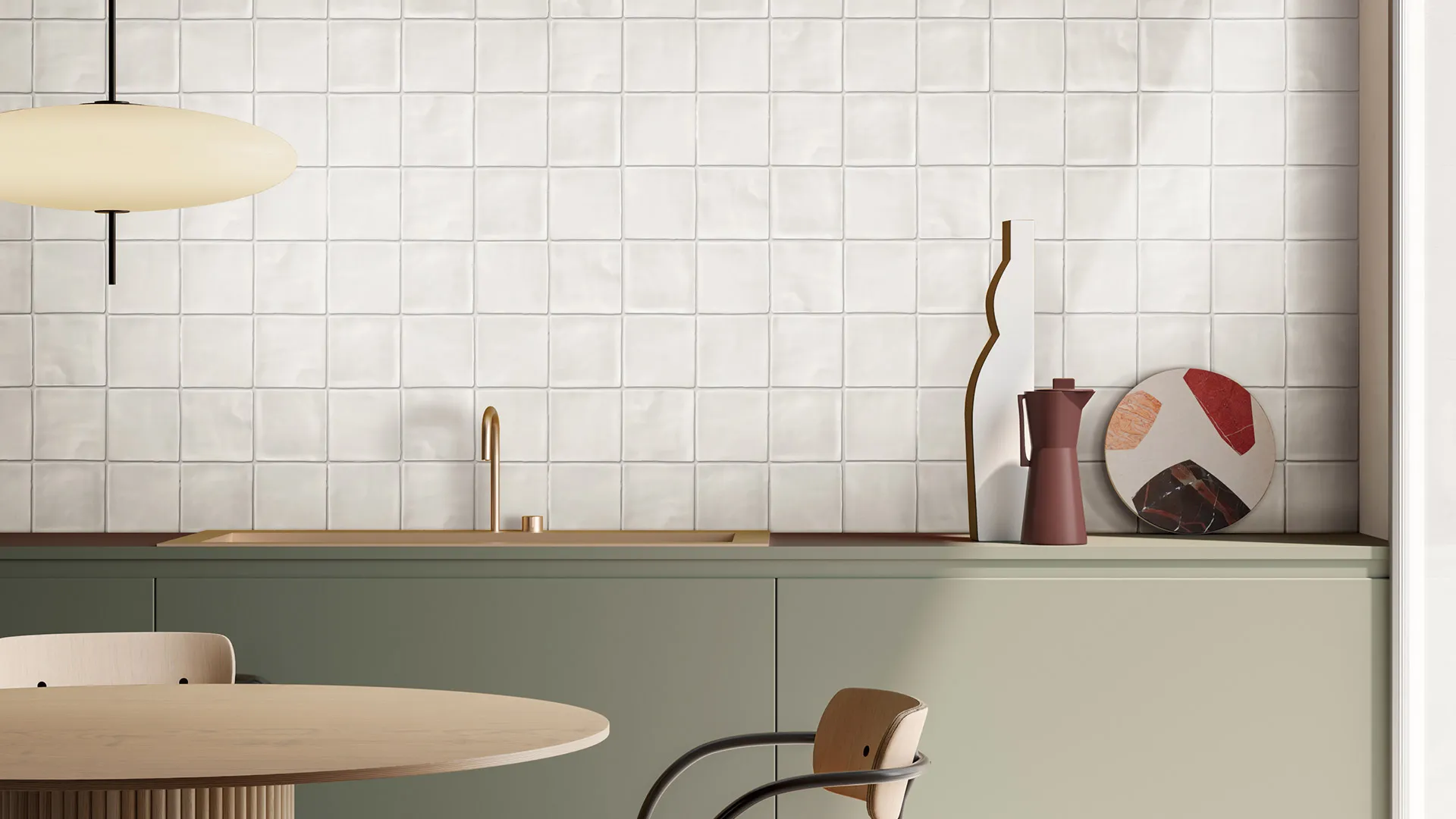 Luxe Ash Grey Gloss Subways - Image 2