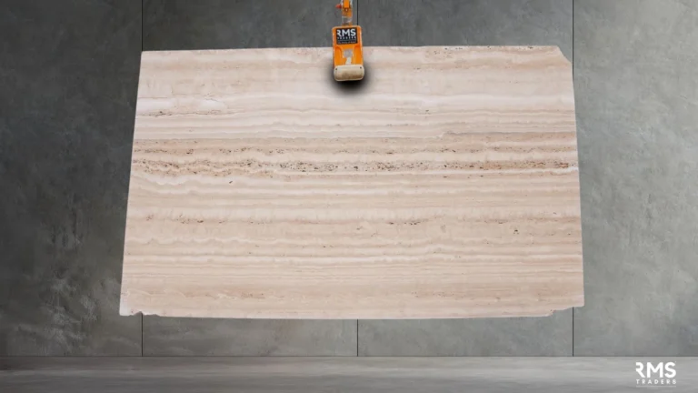 ONDULATO VEIN UNFILLED TRAVERTINE SLAB RMS TRADERS NATURAL STONE SUPPLIER MELBOURNE 001 Natural Stone - RMS Traders