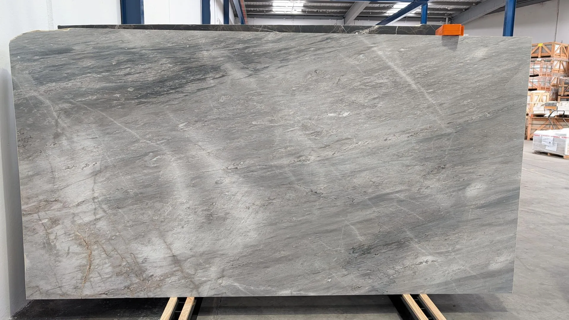 Baltic Vein marble slab with elegant grey veining by RMS Traders natural stone supplier Melbourne Excellent quality