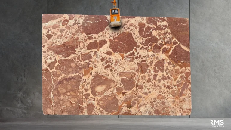 BRECCIA PERNISE MARBLE SLAB RMS TRADERS NATURAL STONE SUPPLIER MELBOURNE 001 Natural Stone - RMS Traders