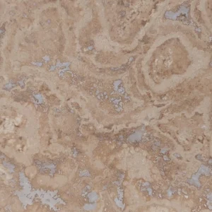 Ivory Medium Travertine tiles by RMS Traders, displaying a balanced blend of soft cream and warm tan hues with a classic honed finish for sophisticated wall and floor applications.